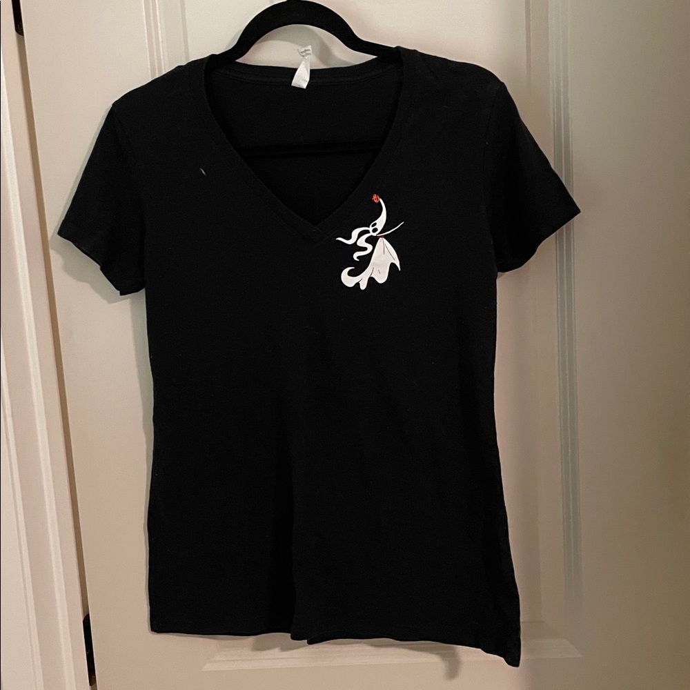 Zero NBC Black V-Neck T-Shirt